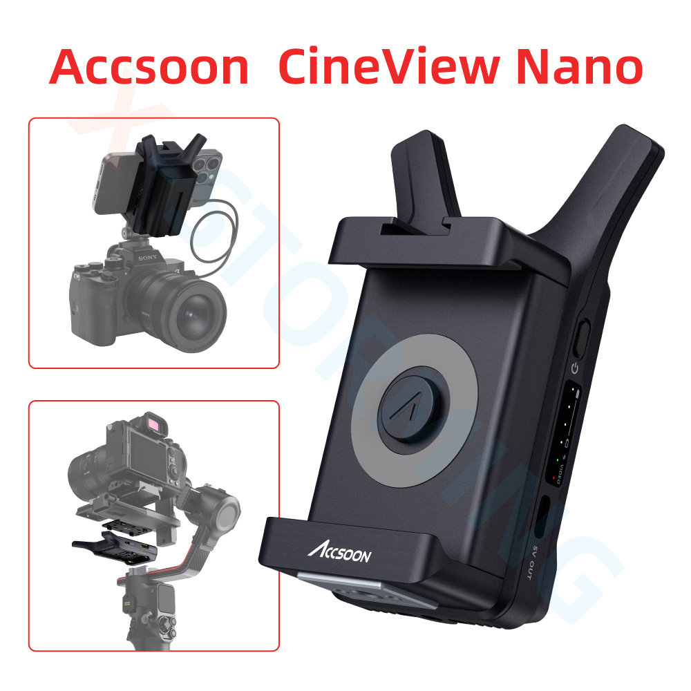 Wireless Video Transmitter For Camera Dslr - Transmitter Video Nirkabel Accsoon CineView Nano,