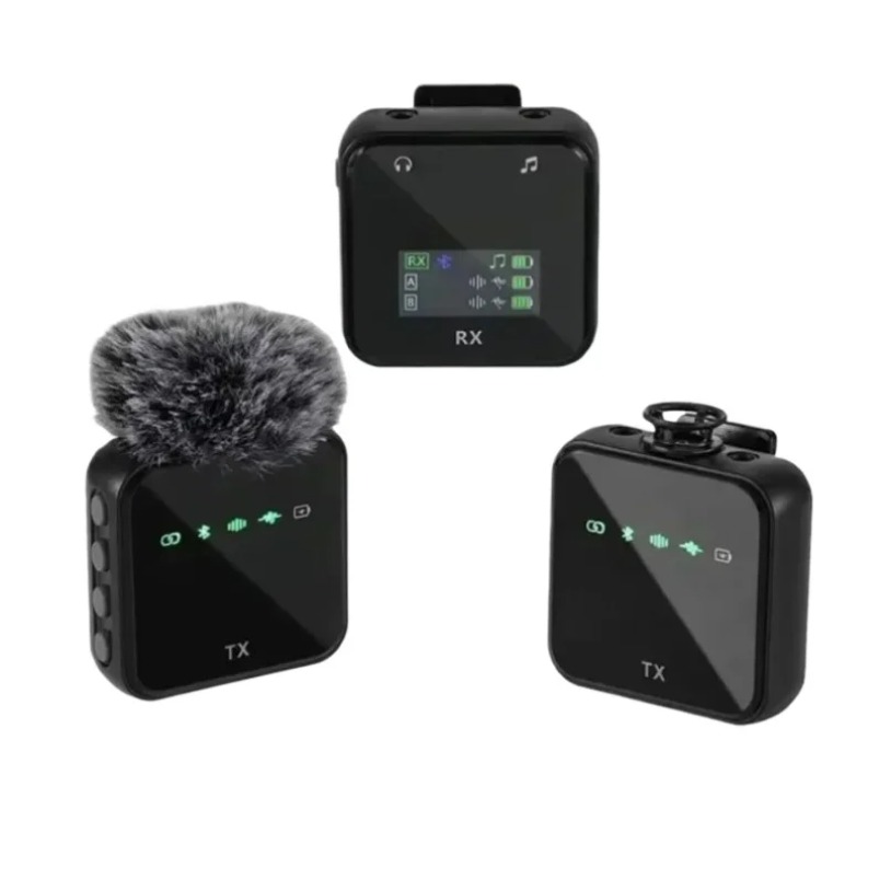 Wireless Video Transmitter For Camera Dslr - Sistem Mikrofon Kerah Bluetooth untuk Rekaman