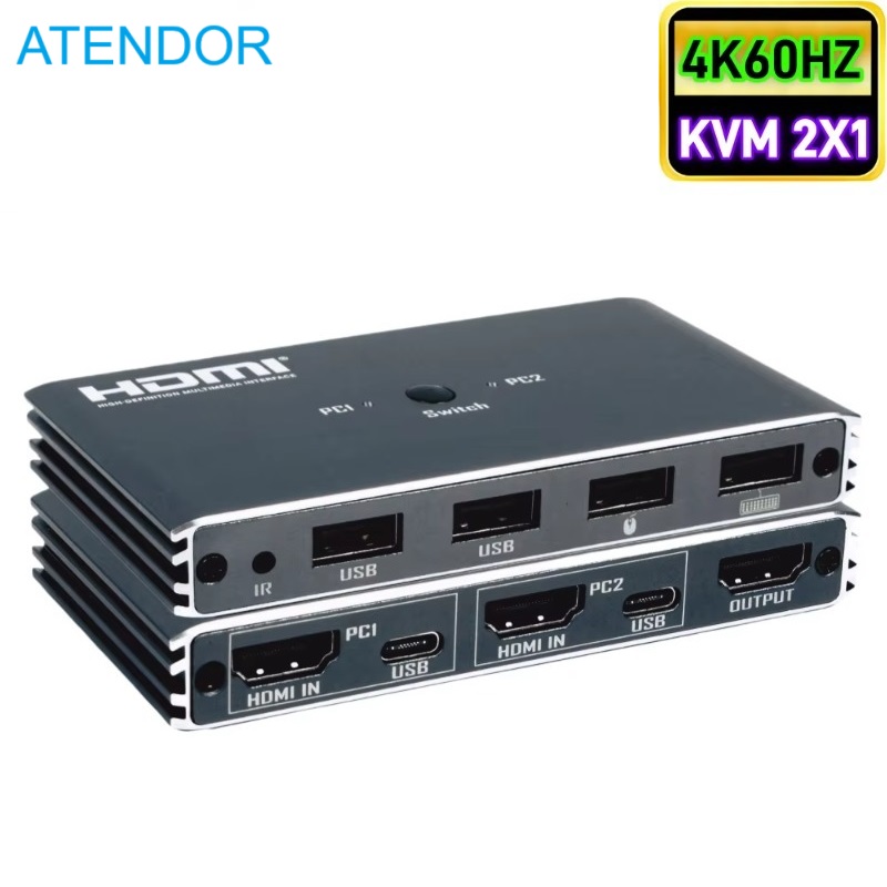 Hdmi Matrix Switch 4X4 4K 60Hz - 4K @ 60HZ untuk HDMI -