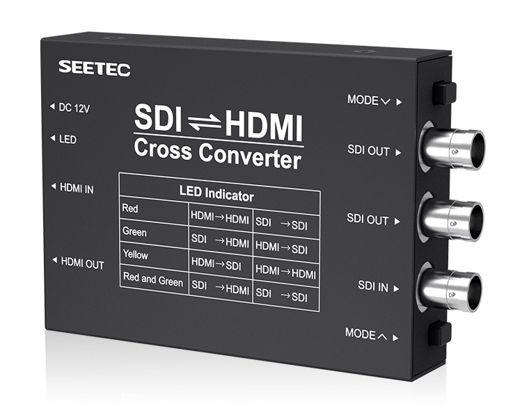 Sdi To Hdmi Converter Broadcast - Sdi HDMI Cross Signal Converter Ukuran