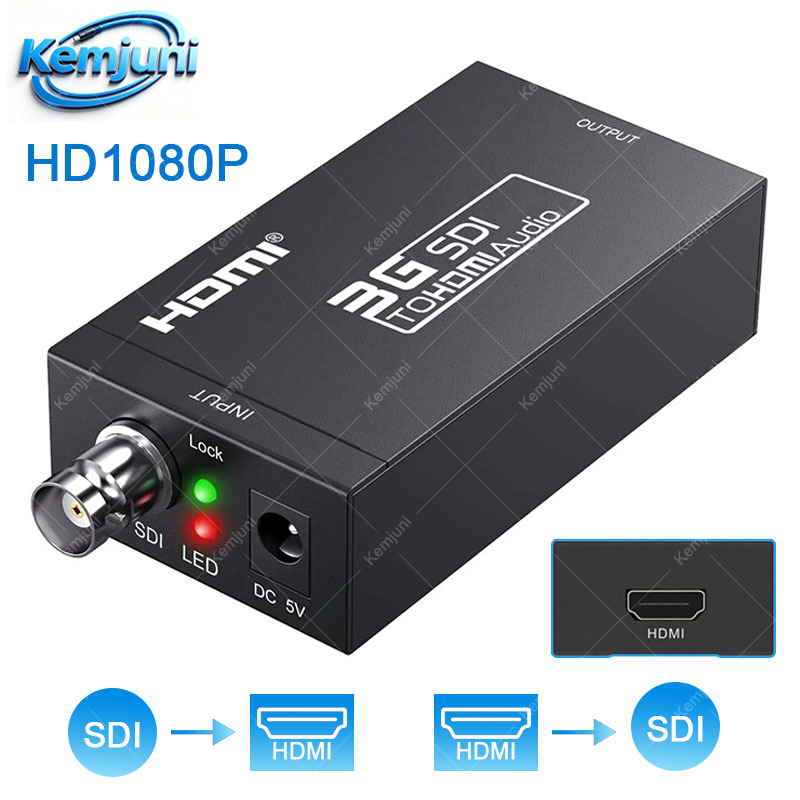 Sdi To Hdmi Converter Broadcast - Konverter SDI Ke HDMI 3G-SDI Kelas