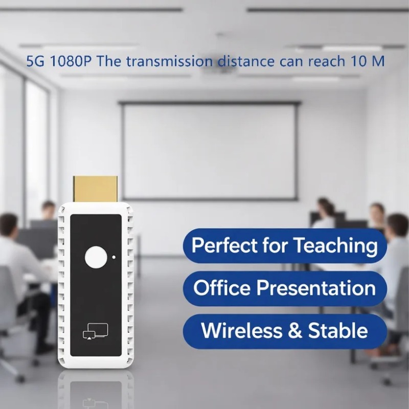 Wireless Hdmi Receiver For Projector - Pemancar Penerima HDMI Nirkabel 4K Mirroring