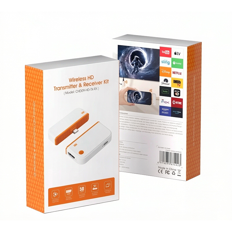 Wireless Hdmi Receiver For Projector - Adaptor Pemancar Penerima Ekstender Audio Video