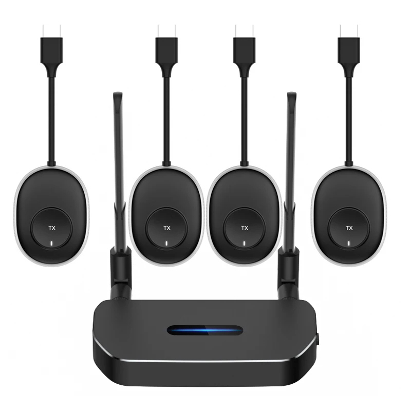 Pemancar penerima Video transm - Wireless Hdmi Transmitter And Receiver 4K ulasan dan harga