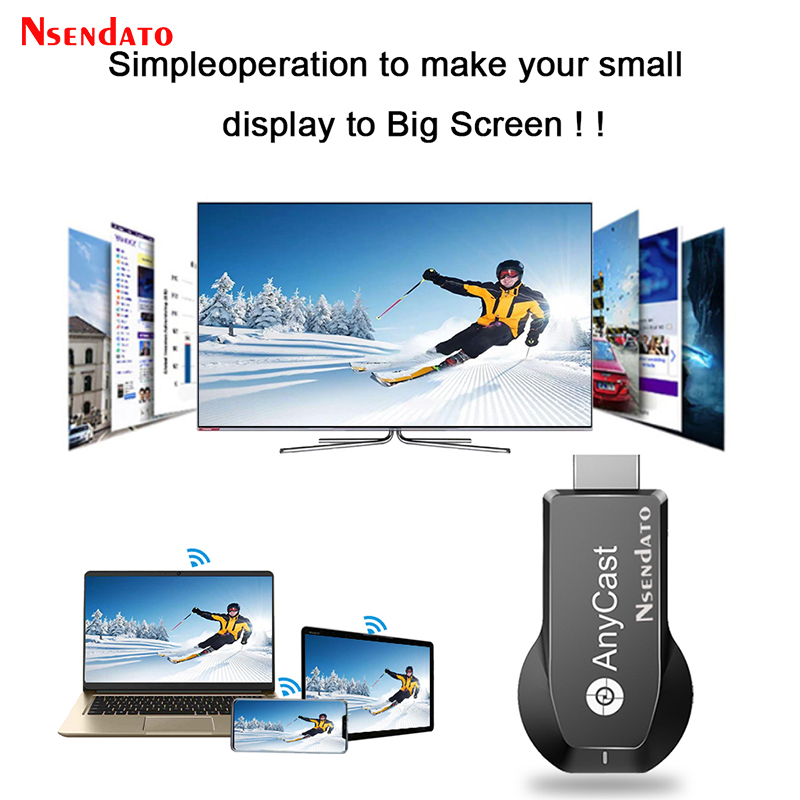 Anycast M100 5G 2.4 4K HD Wire - Wireless Hdmi Display Dongle Casting ulasan dan harga