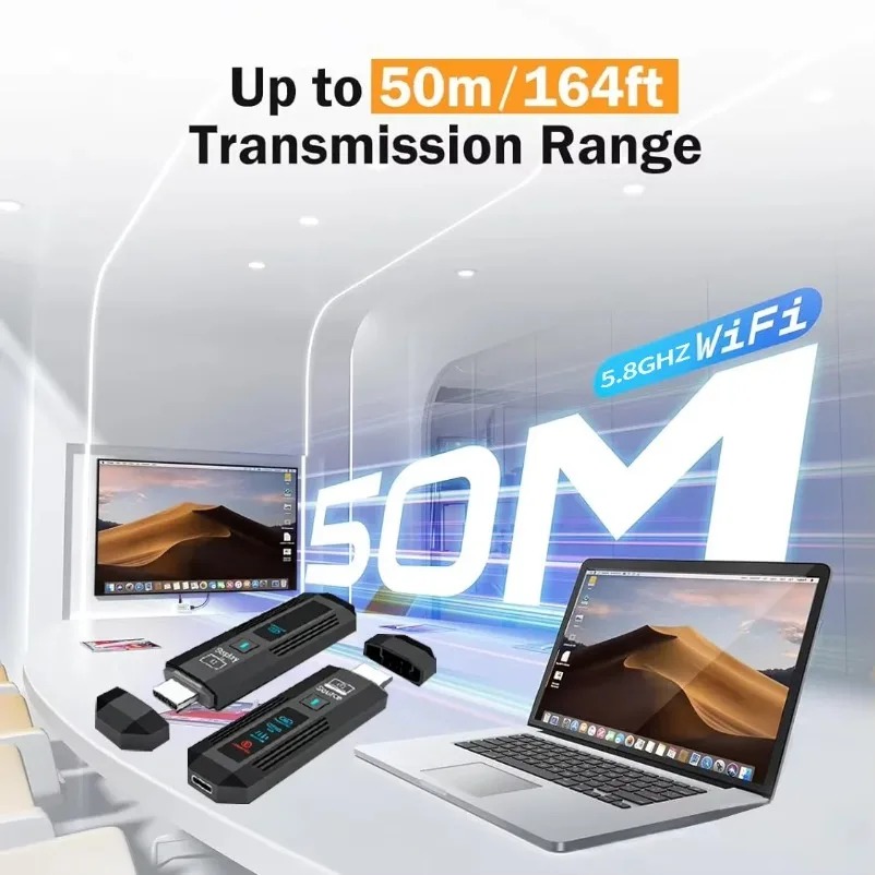Extender Nirkabel Kompatibel d - Wireless Hdmi Receiver For Projector ulasan dan harga