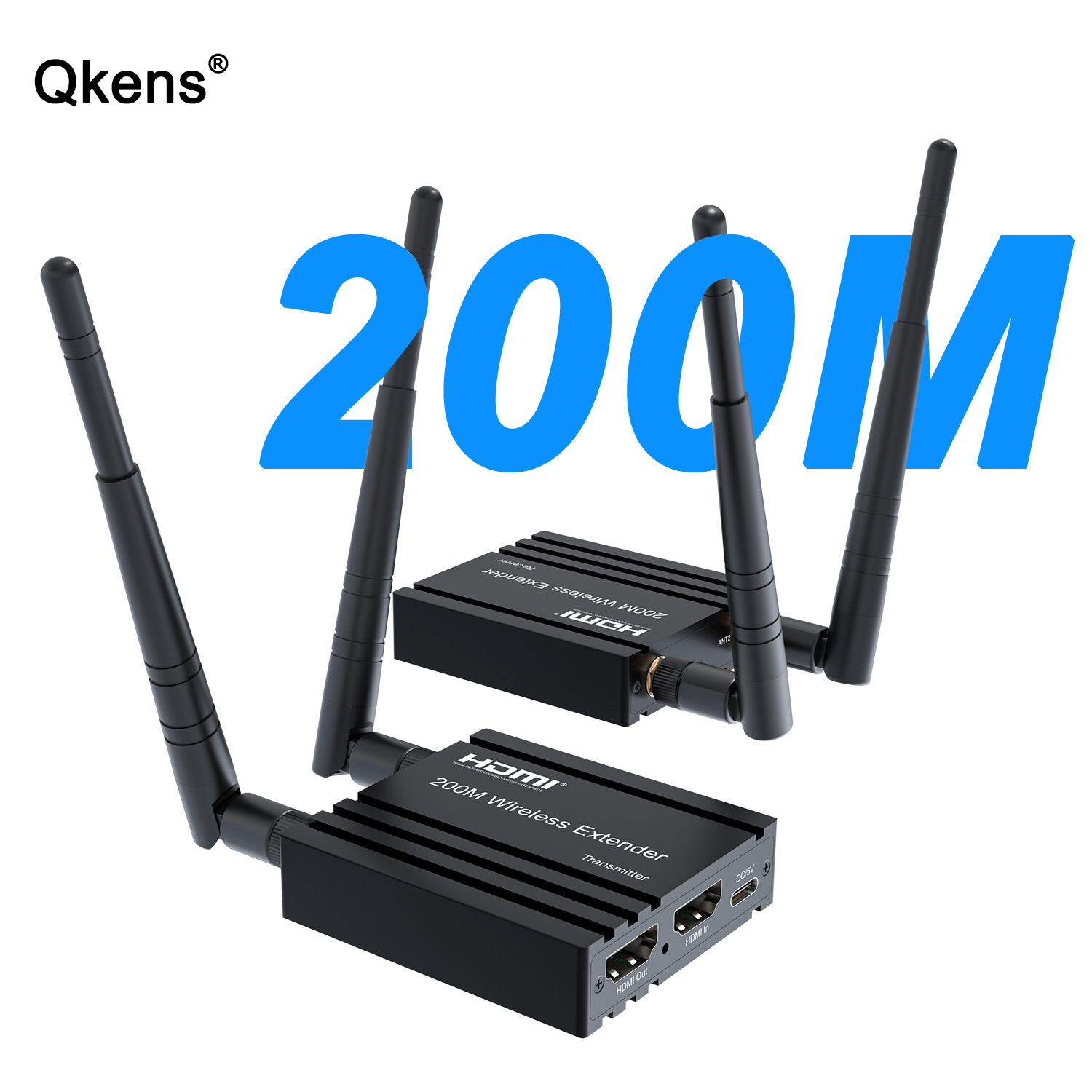Pemancar dan Penerima Audio Vi - Wireless Hdmi Receiver For Projector ulasan dan harga