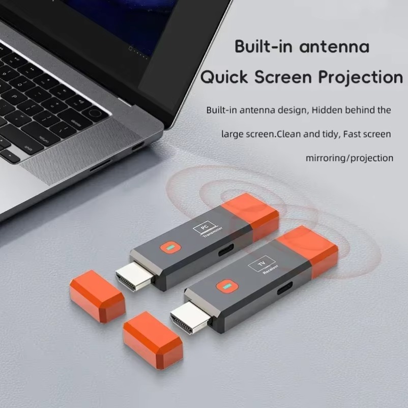 Dongle Stik TV Extender Peneri - Wireless Hdmi Receiver For Projector ulasan dan harga
