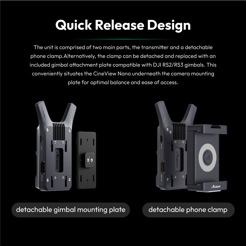 Transmitter Video Nirkabel Acc - Wireless Video Transmitter For Camera Dslr ulasan dan harga