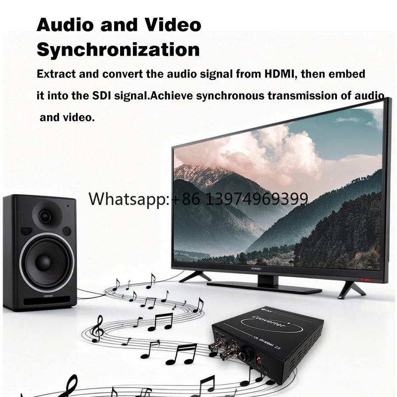 Konverter Dua Arah Pro Broadca - Sdi To Hdmi Converter Broadcast ulasan dan harga