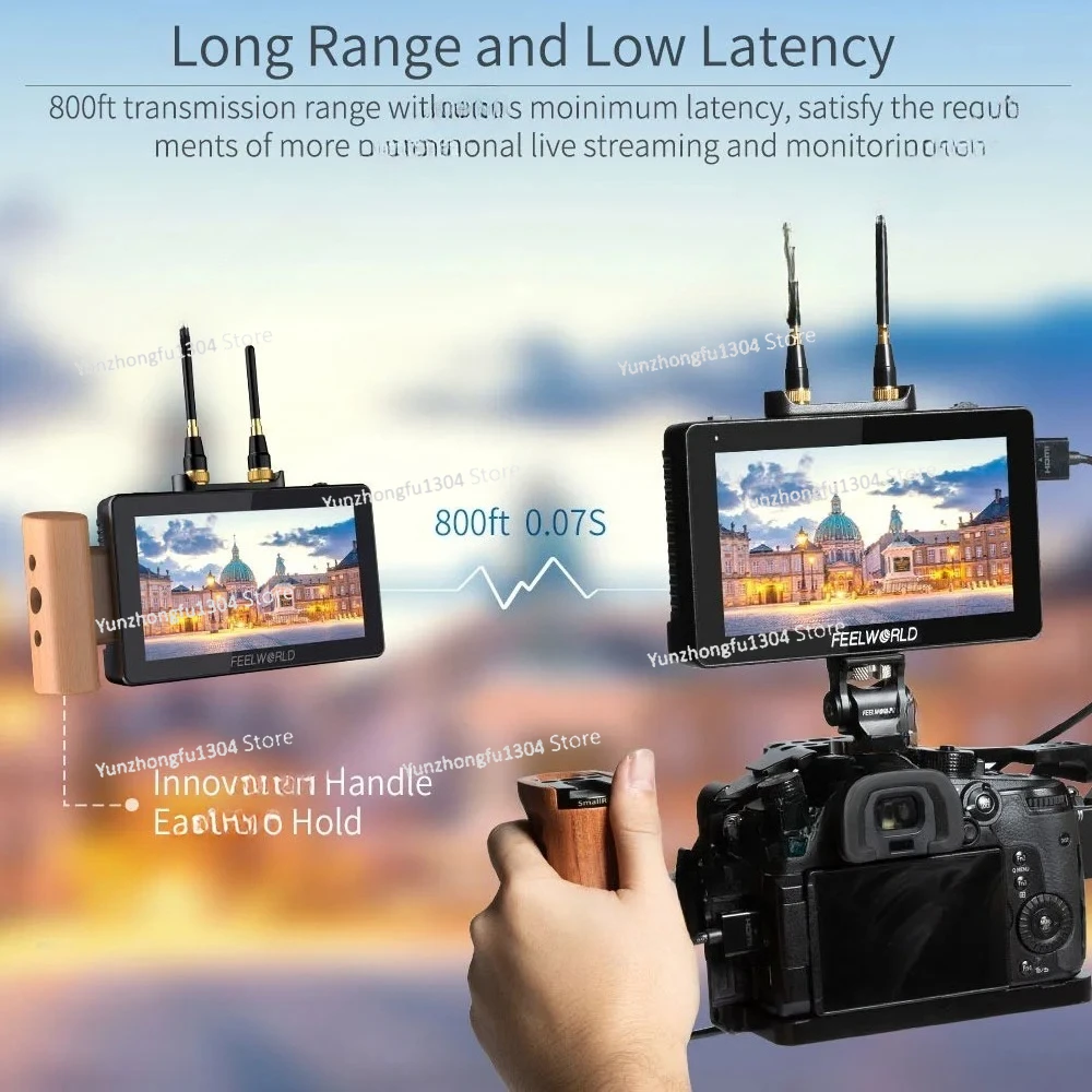 Sistem Transmisi Video Nirkabe - Wireless Video Transmitter For Camera Dslr ulasan dan harga