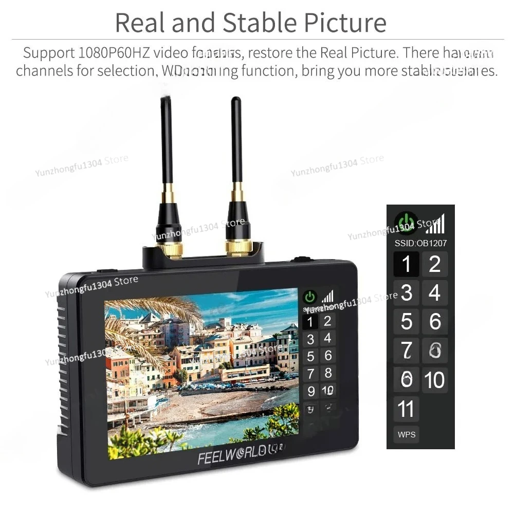 Sistem Transmisi Video Nirkabe - Wireless Video Transmitter For Camera Dslr ulasan dan harga