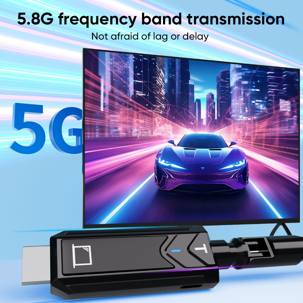 1x1 1x2 1x4 Adaptor Dongle Pem - Wireless Hdmi Transmitter And Receiver 4K ulasan dan harga