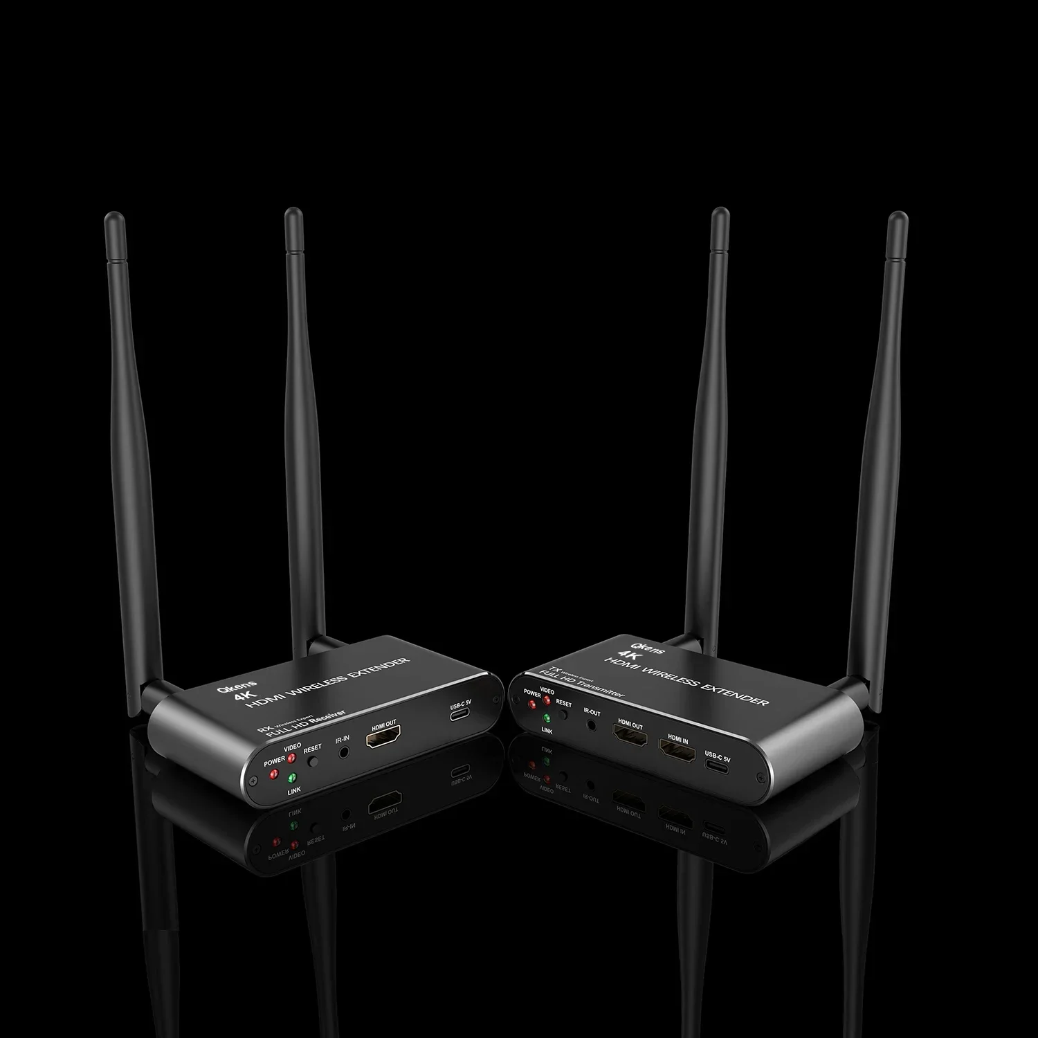 Penerima Pemancar Video Transm - Wireless Hdmi Transmitter And Receiver 4K ulasan dan harga