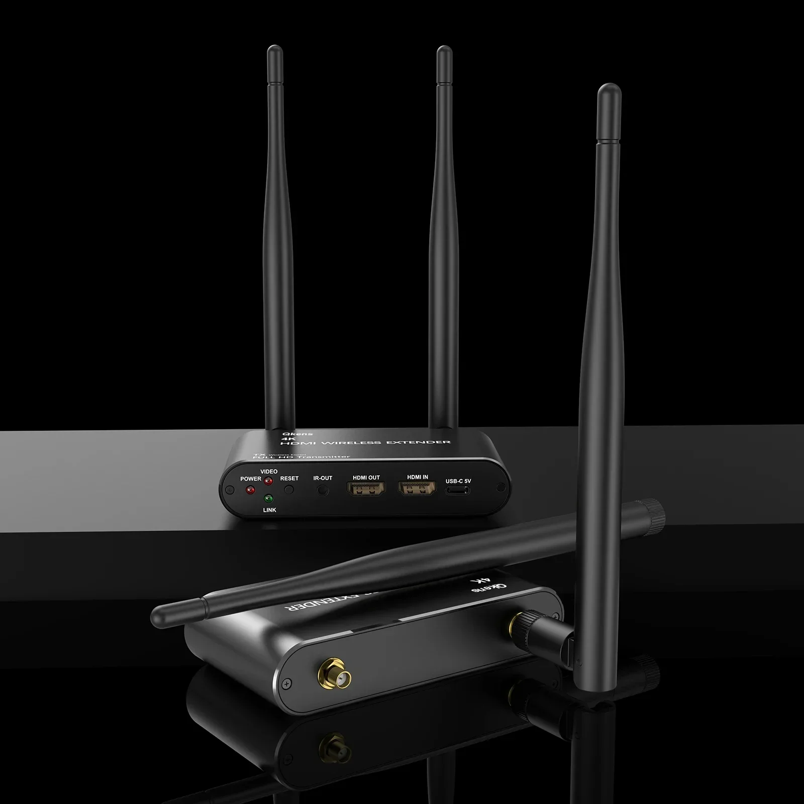 Penerima Pemancar Video Transm - Wireless Hdmi Transmitter And Receiver 4K ulasan dan harga