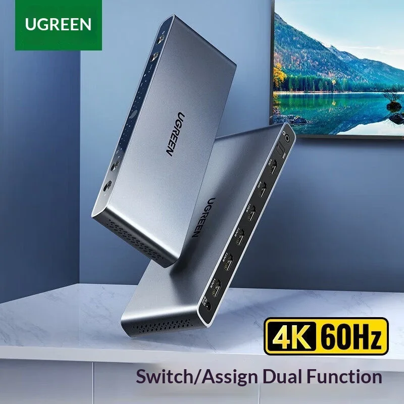 UGREEN 70435 CM288 HDMI 2.0, P - Hdmi Splitter 1 In 4 Out 4K 60Hz ulasan dan harga