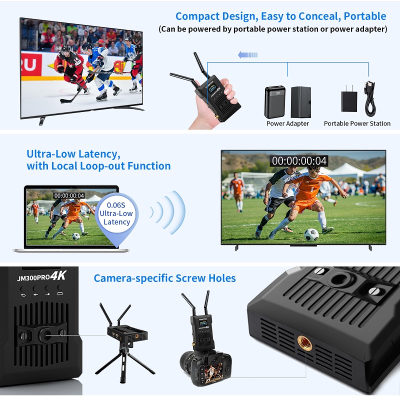 Transmitter dan Receiver Gamba - Wireless Video Transmitter For Camera Dslr ulasan dan harga