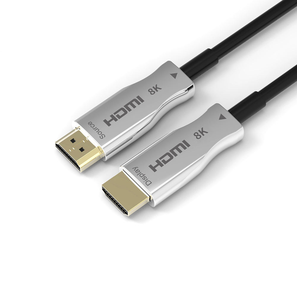 Kabel Serat Optik HDMI 8K UHD  - Hdmi Fiber Optic Cable 50M 100M ulasan dan harga