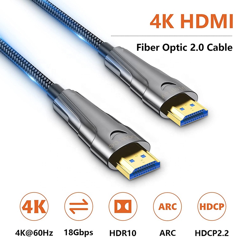Kabel HDMI Male to Male 1080P  - Hdmi Fiber Optic Cable 50M 100M ulasan dan harga