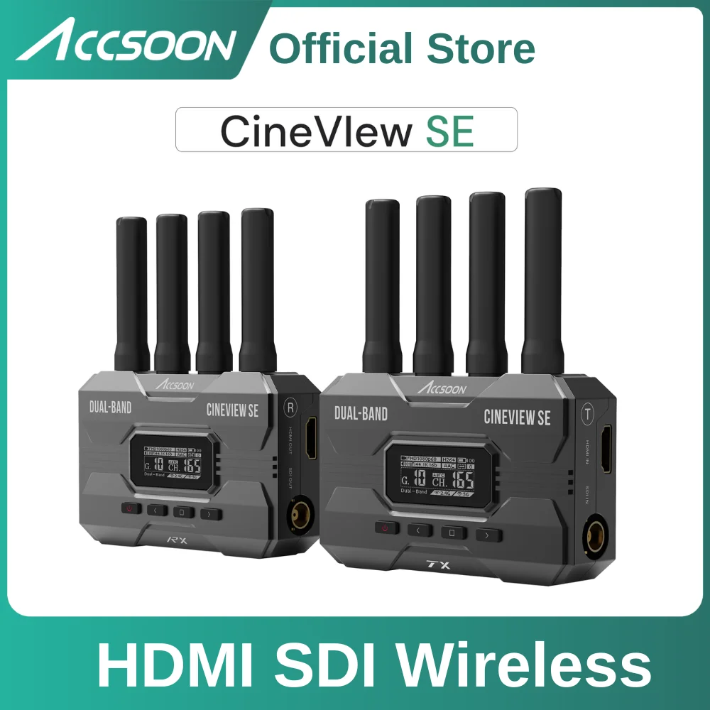 Accsoon CineView SE HDMI Trans - Wireless Sdi Transmitter Video 1000Ft ulasan dan harga
