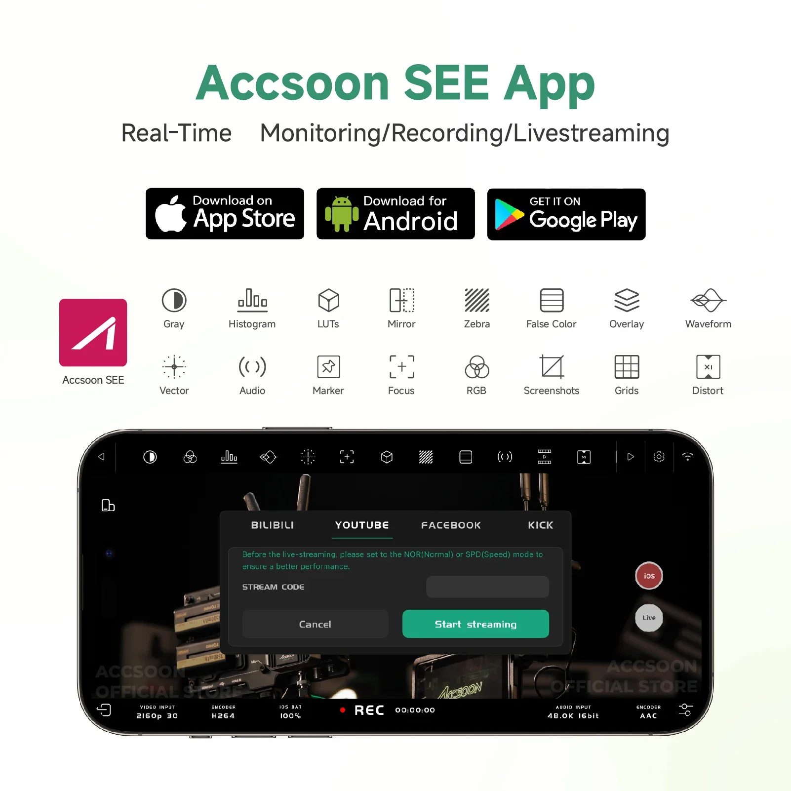 Accsoon CineView SE HDMI Trans - Wireless Sdi Transmitter Video 1000Ft ulasan dan harga