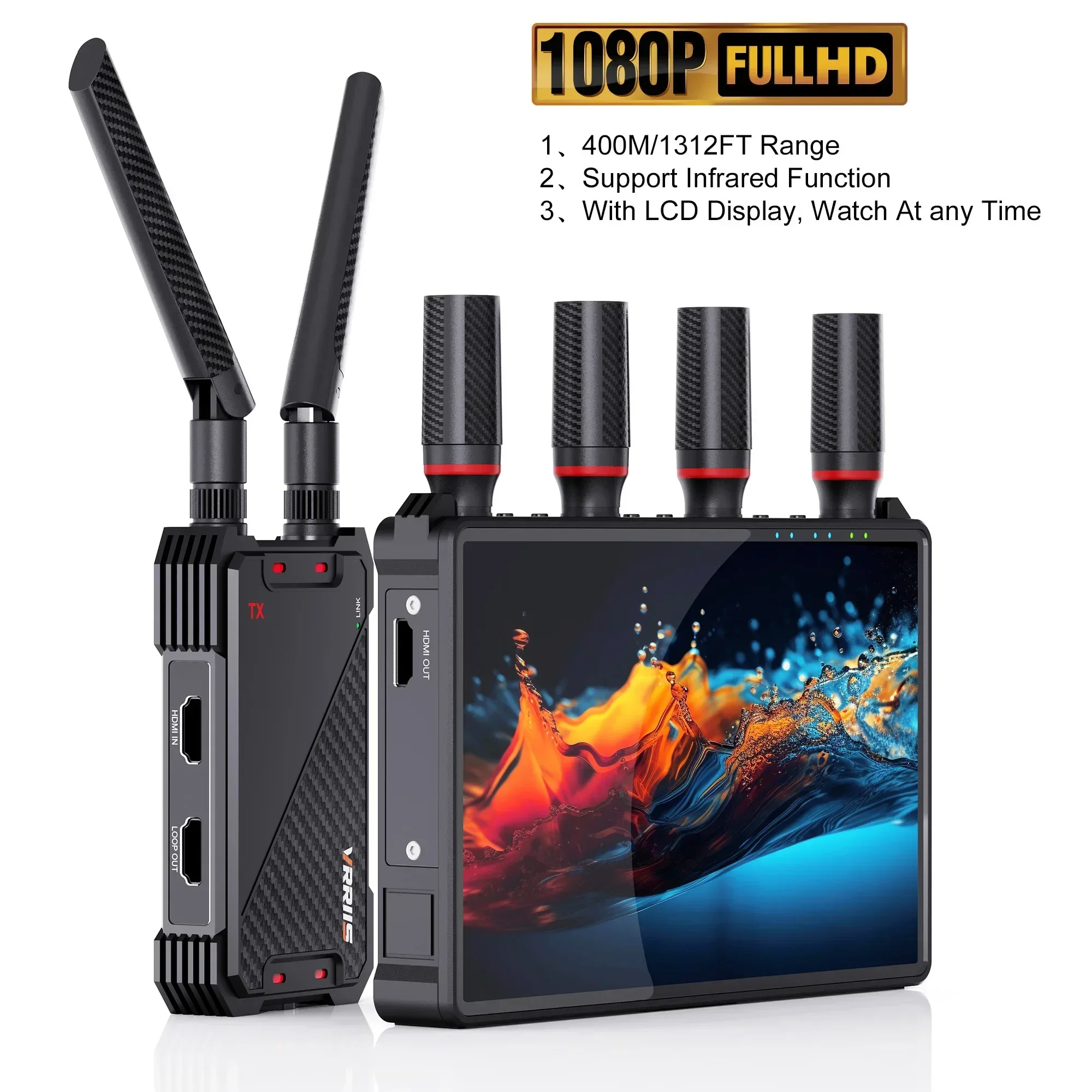 WL083P Pemancar dan Penerima V - Wireless Video Transmitter For Camera Dslr ulasan dan harga