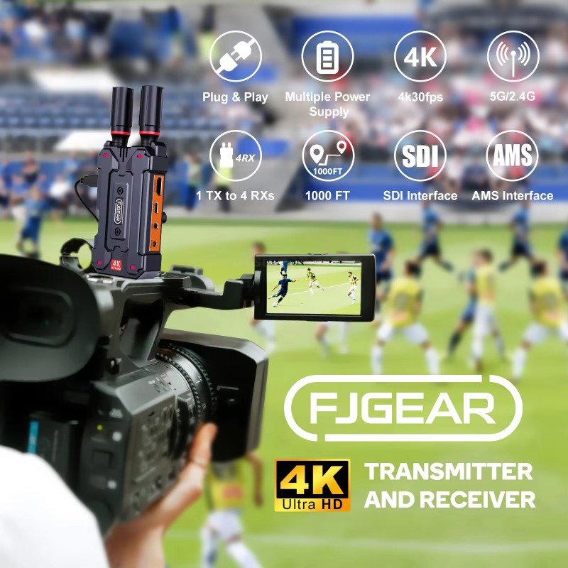 【2026】4K SDI & Pemancar Peneri - Wireless Sdi Transmitter Video 1000Ft ulasan dan harga