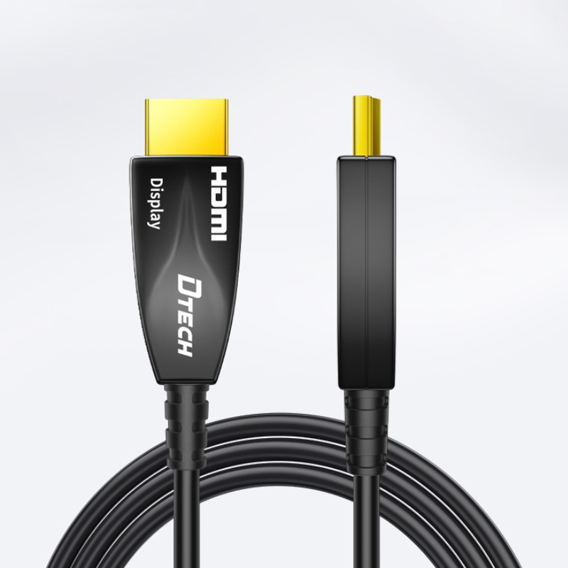 DTECH Baru 50m 100m 150m Kabel - Hdmi Fiber Optic Cable 50M 100M ulasan dan harga