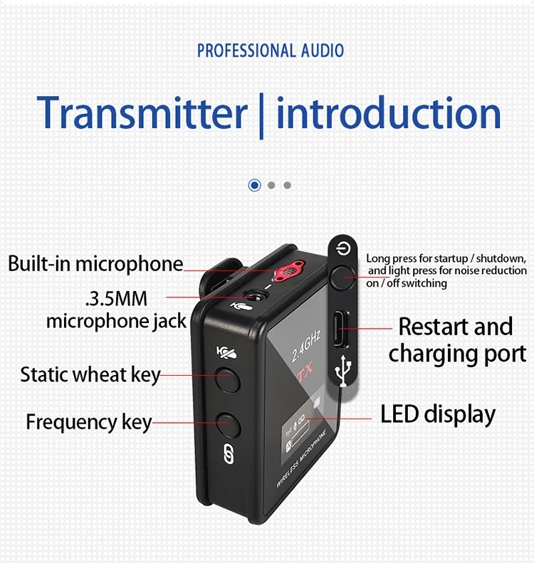 Mikrofon Lavalier Nirkabel Bar - Wireless Video Transmitter For Camera Dslr ulasan dan harga