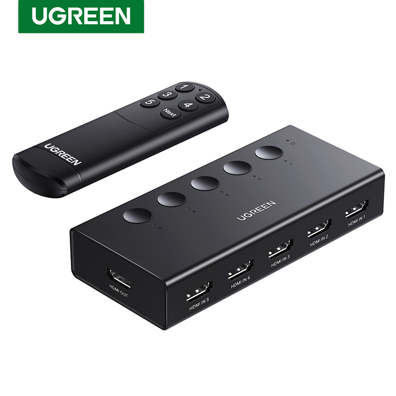 UGREEN HDMI Switch 5 in 1 Out  - Hdmi Matrix Switch 4X4 4K 60Hz ulasan dan harga
