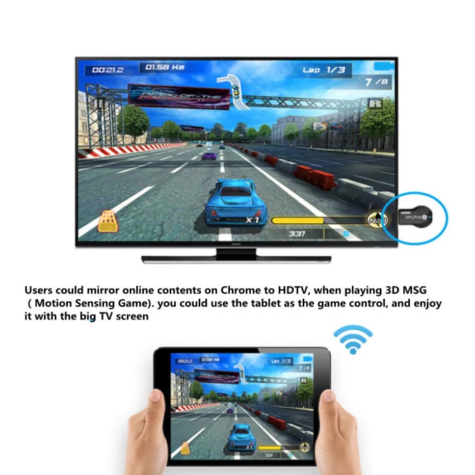 M2 Plus stik TV nirkabel, Dong - Wireless Hdmi Display Dongle Casting ulasan dan harga