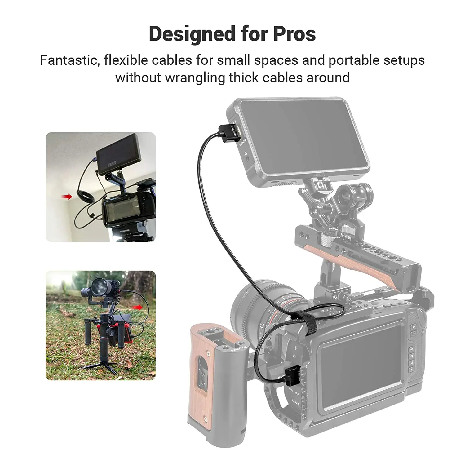 SmallRig Ultra Slim 4K 60HZ 2. - Wireless Video Transmitter For Camera Dslr ulasan dan harga