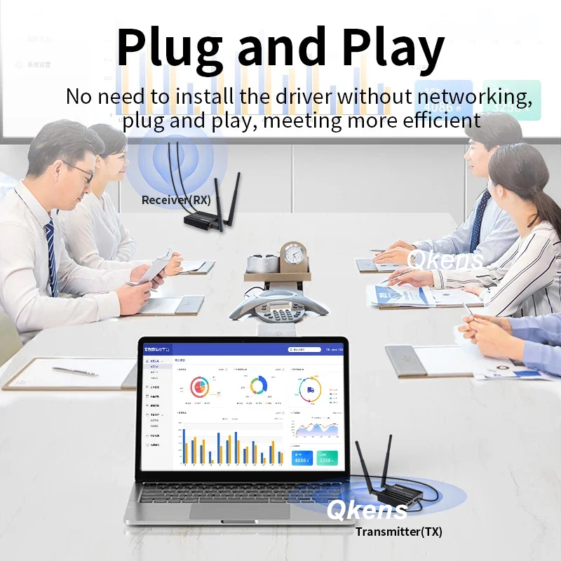 Pemancar dan Penerima Video HD - Wireless Hdmi Receiver For Projector ulasan dan harga