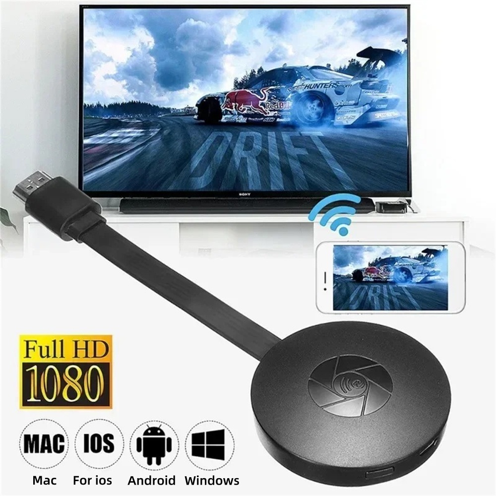 Penerima Layar TV HD Nirkabel  - Wireless Hdmi Receiver For Projector ulasan dan harga