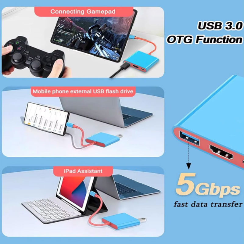 3 IN 1 4K/60Hz 4K/30Hz Portabe - Hdmi Matrix Switch 4X4 4K 60Hz ulasan dan harga