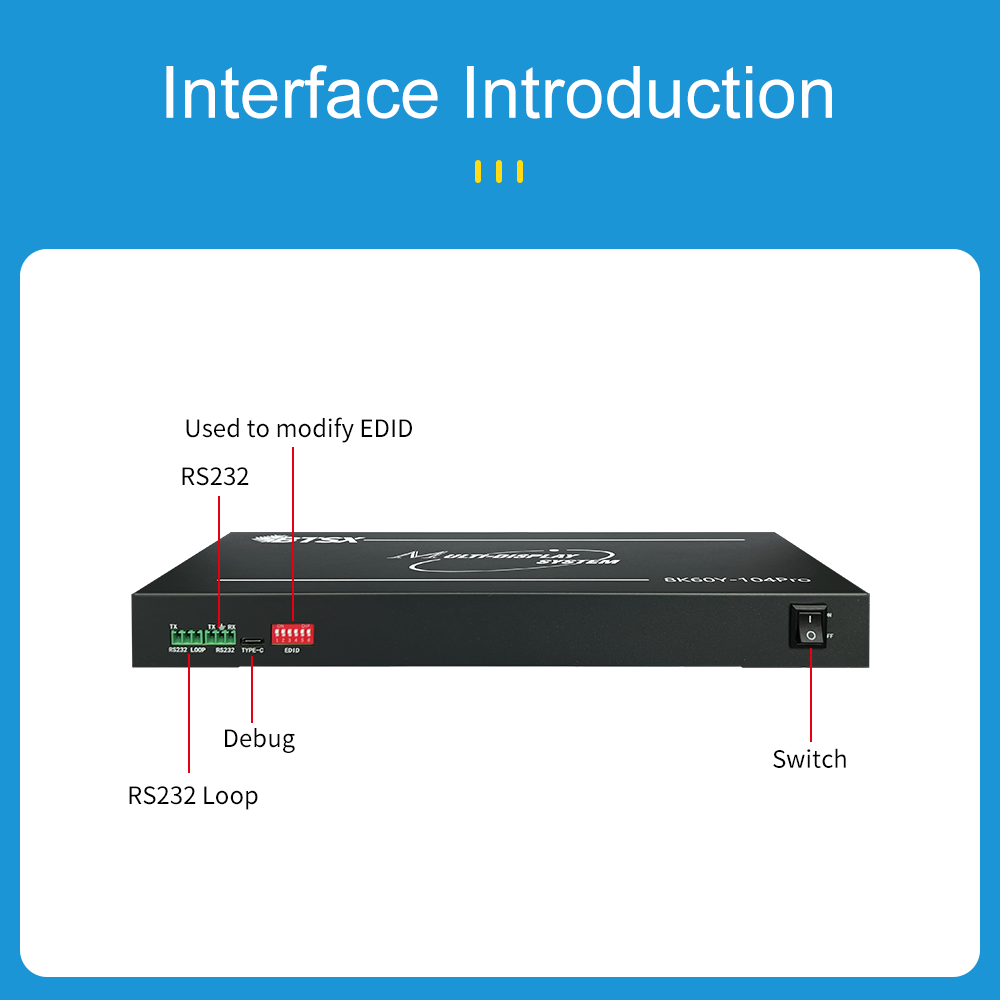 8K60 Pengganda Layar Ganda, 1  - Hdmi Splitter 1 In 4 Out 4K 60Hz ulasan dan harga