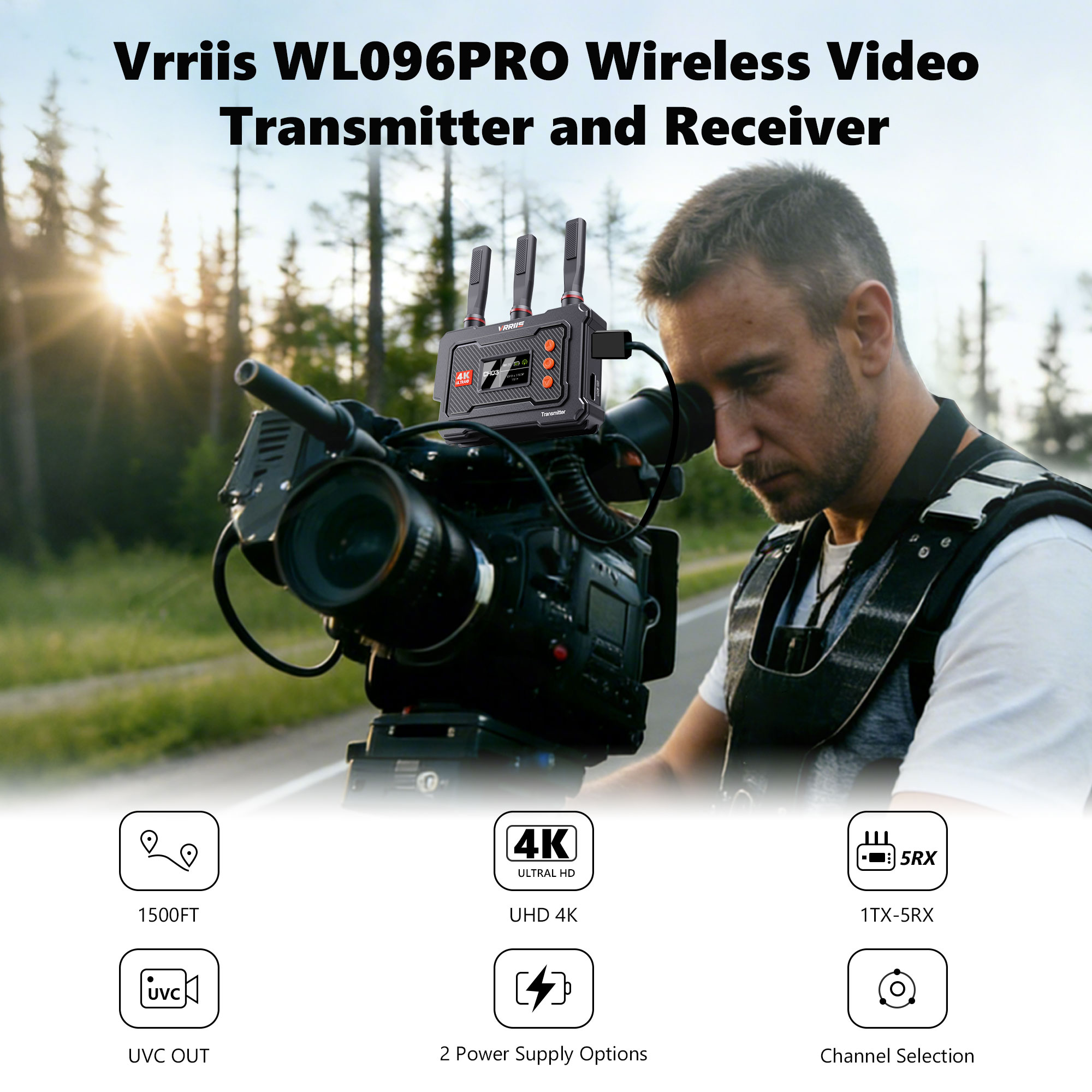 Transmisi Video Nirkabel HDMI  - Wireless Hdmi Transmitter And Receiver 4K ulasan dan harga