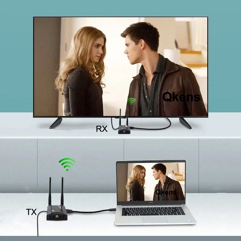 Extender HDMI Nirkabel 400M, P - Wireless Video Transmitter For Camera Dslr ulasan dan harga