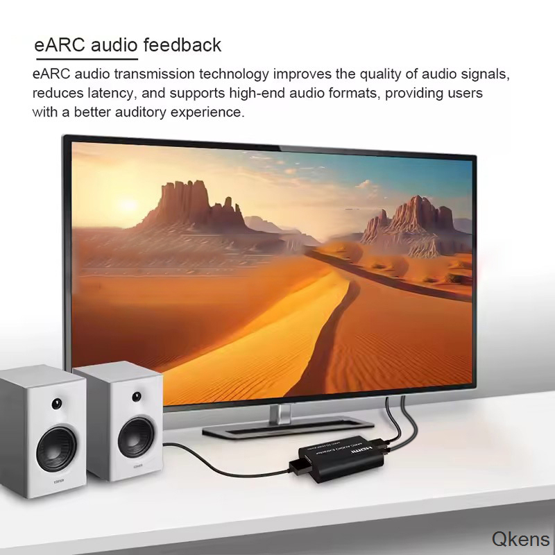 EARC Audio Extractor EARC Ke H - Hdmi Audio Extractor Earc 7.1 ulasan dan harga