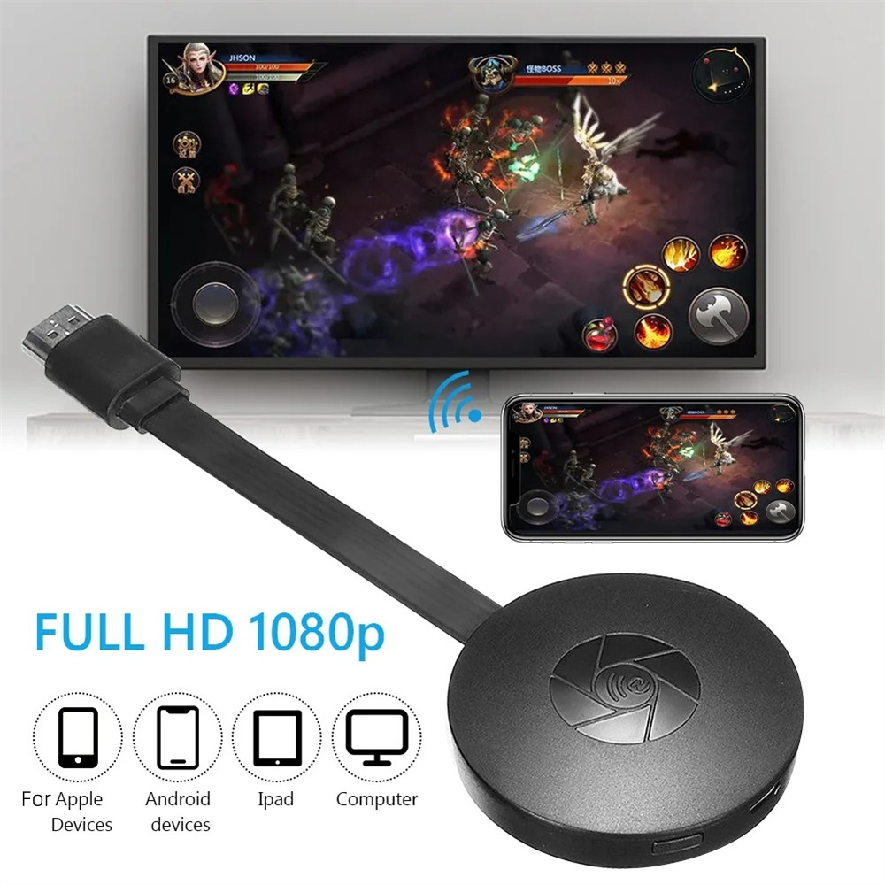 Dongle HDTV Nirkabel G2 1080P  - Wireless Hdmi Display Dongle Casting ulasan dan harga