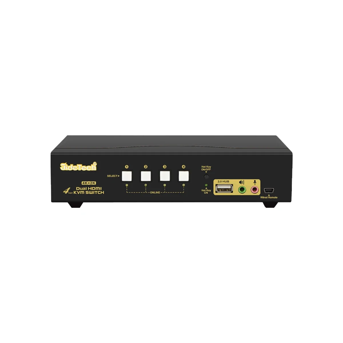 Tersedia JideTech 4 Port Dual  - Hdmi Kvm Switch 4 Port Dual Monitor ulasan dan harga