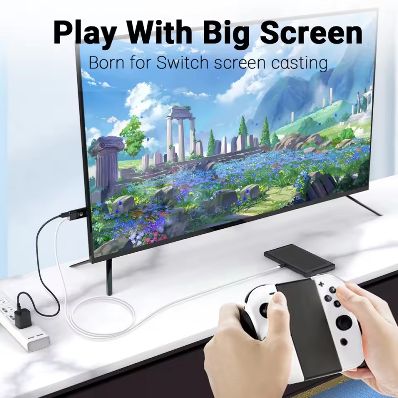 Docking Station untuk Nintendo - Hdmi Matrix Switch 4X4 4K 60Hz ulasan dan harga