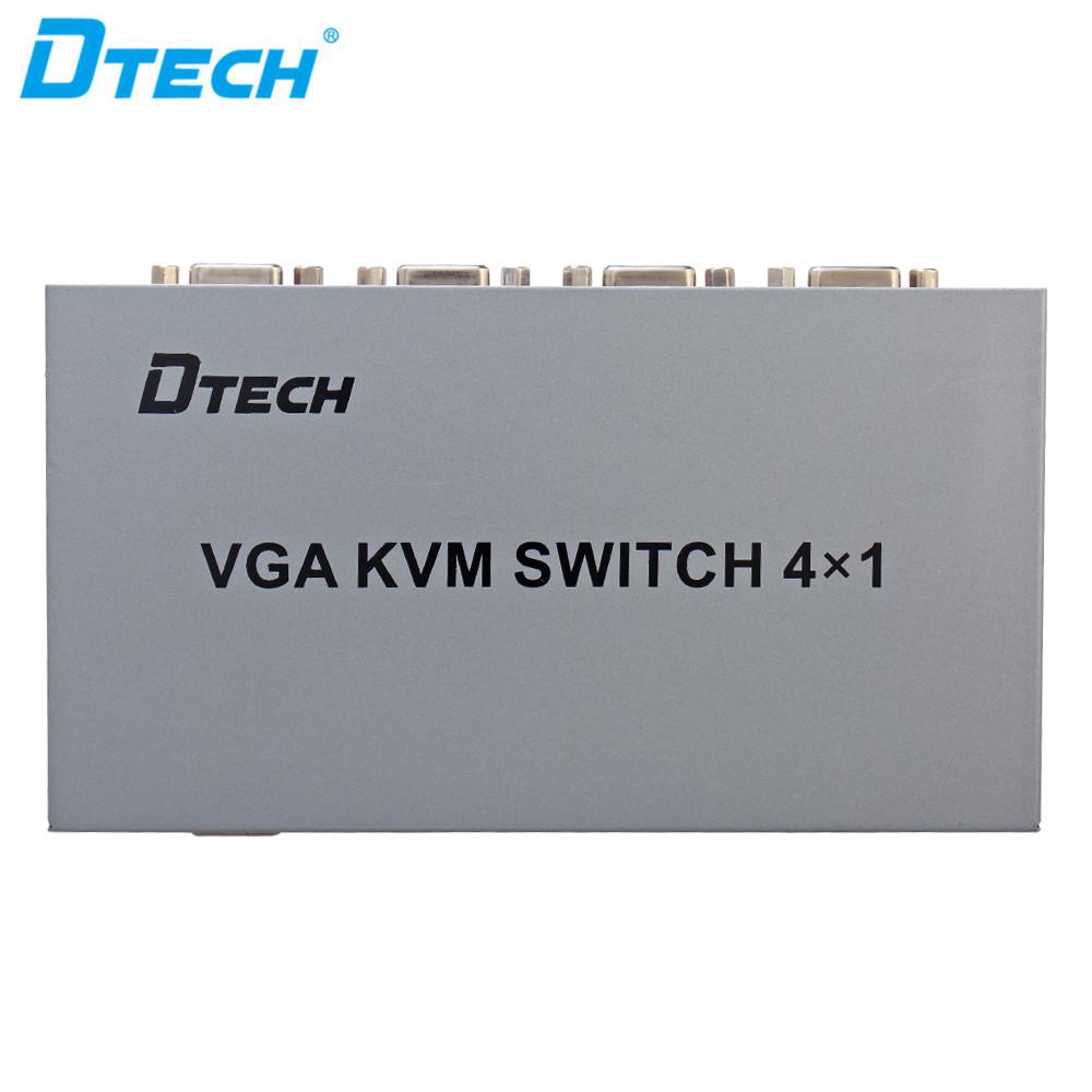 DTECH 4 Port USB HDMI KVM Exte - Hdmi Kvm Switch 4 Port Dual Monitor ulasan dan harga