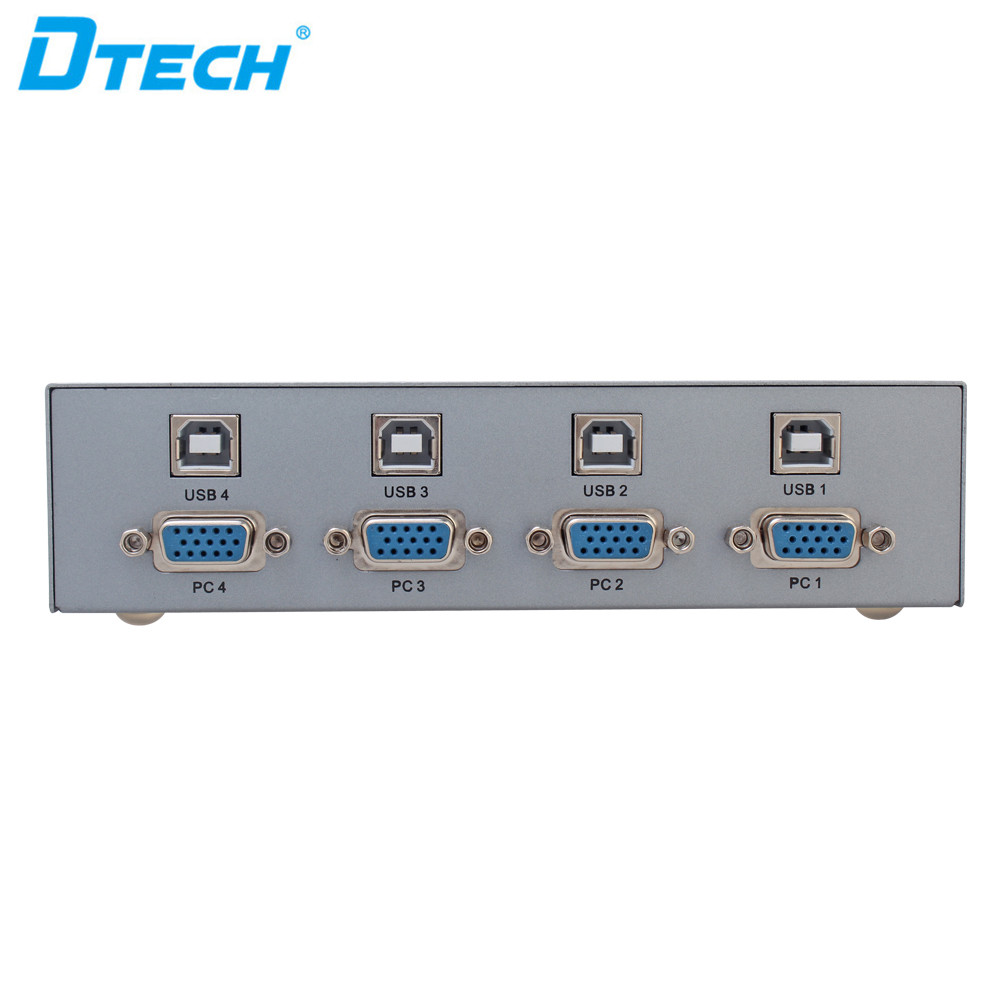 DTECH 4 Port USB HDMI KVM Exte - Hdmi Kvm Switch 4 Port Dual Monitor ulasan dan harga